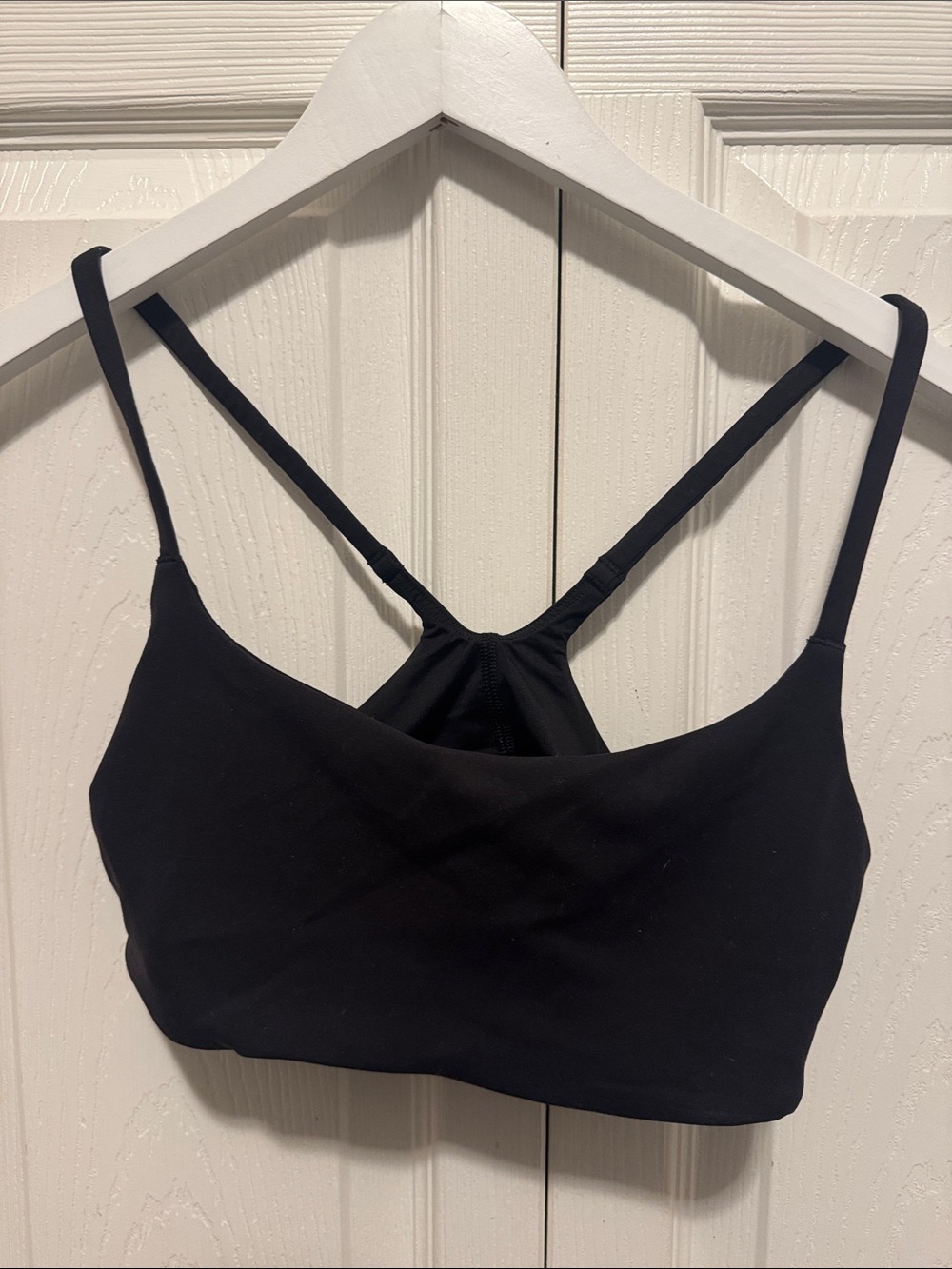 lululemon athletica Black Cross-Back Bralette